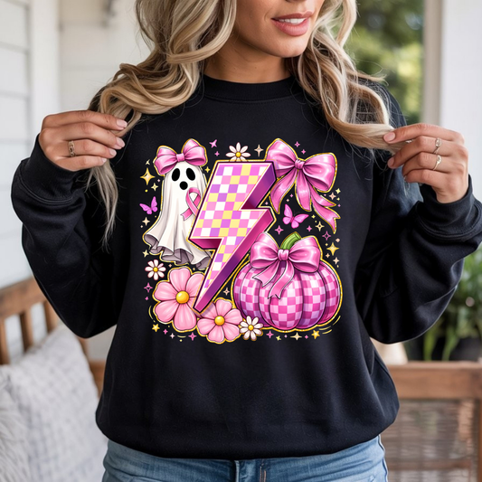 Checked Breast Cancer Ghostie