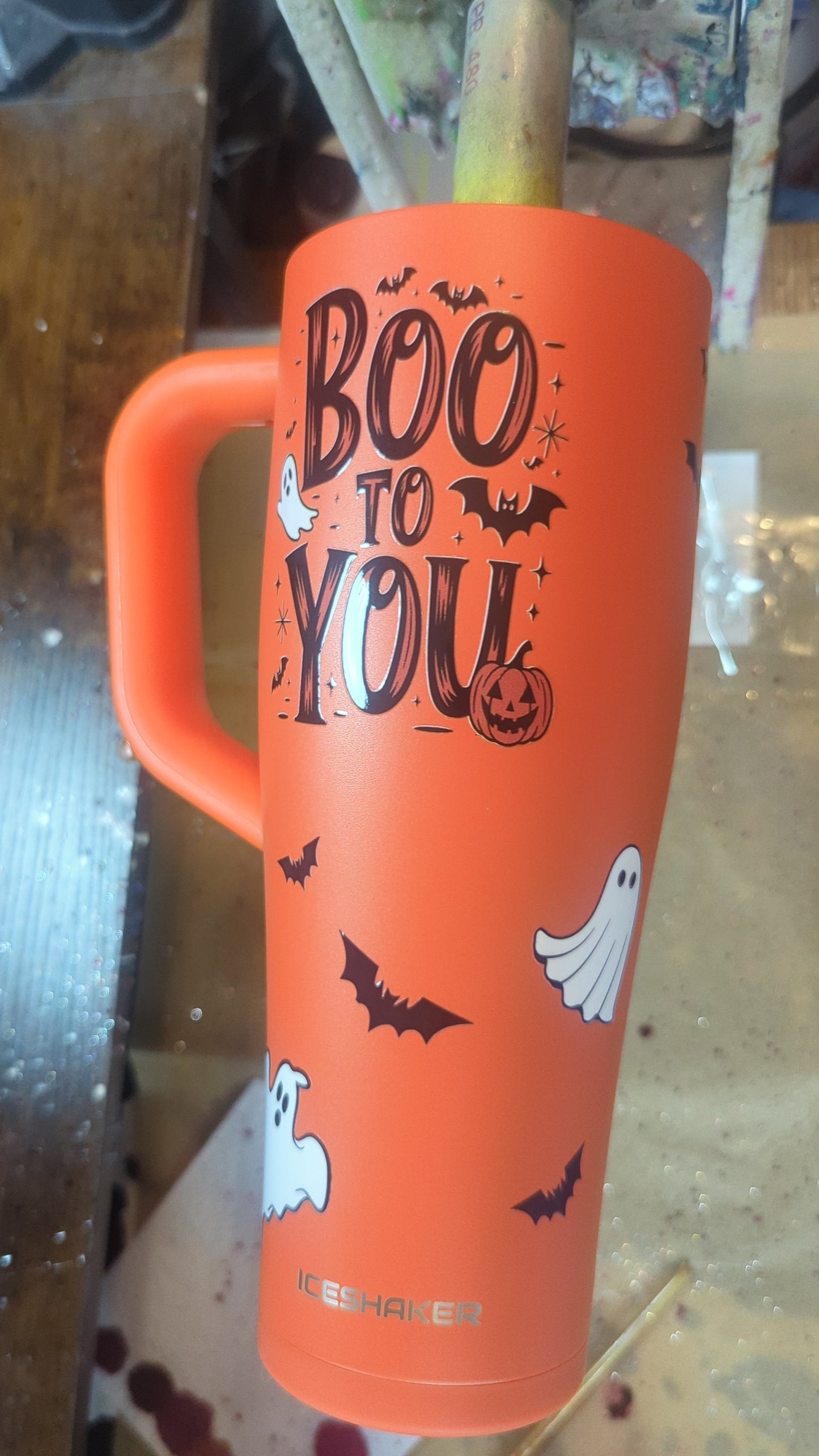 40oz Ice Shaker- Boo To You