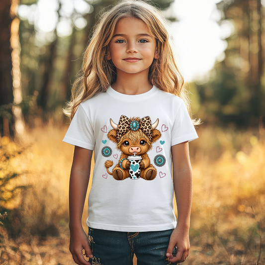 Western Concho Coffee Cow
