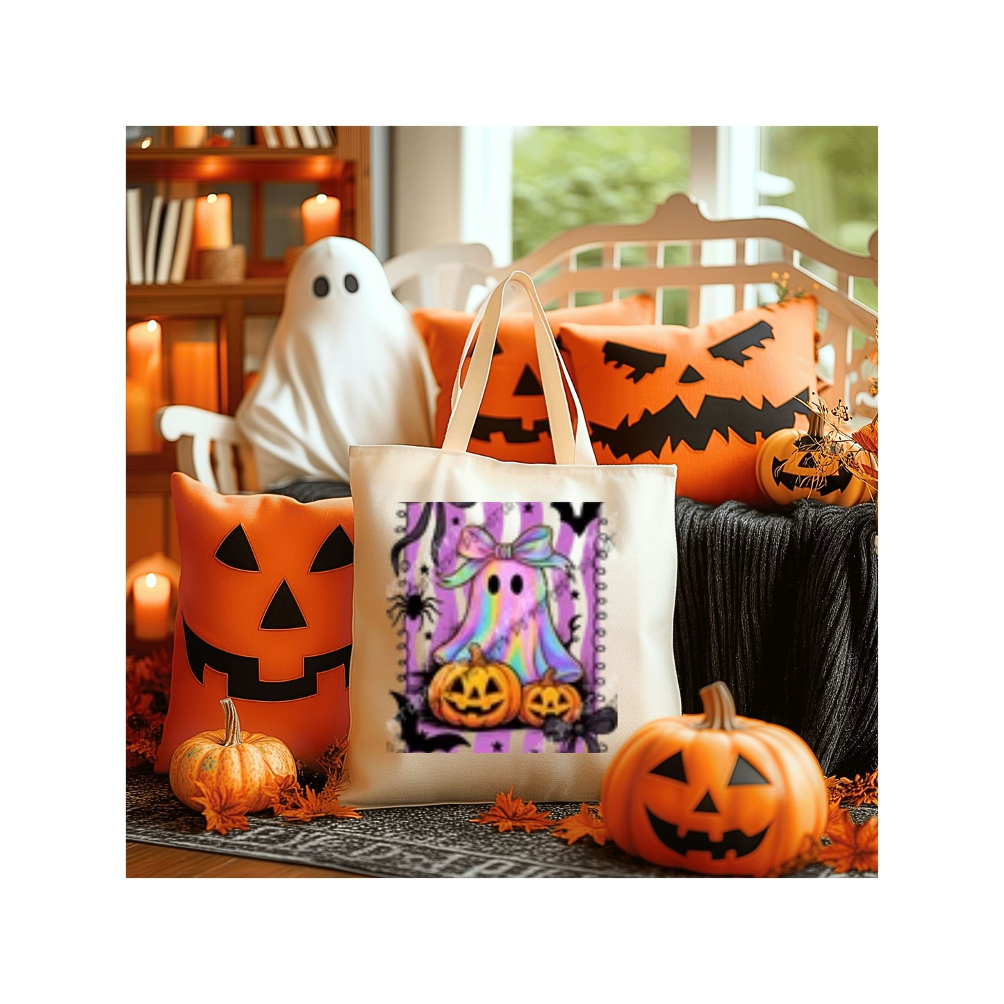 Kids Spooky Canvas Bag