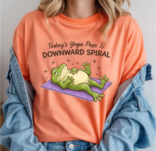 Downward Spiral Frog