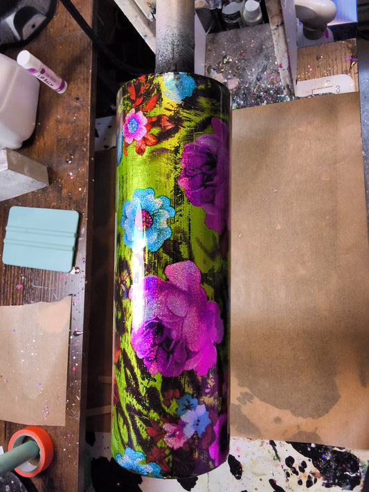 30oz Duo Skinny Spring Bloom