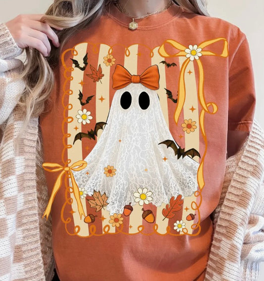Antique Ghost with Bows