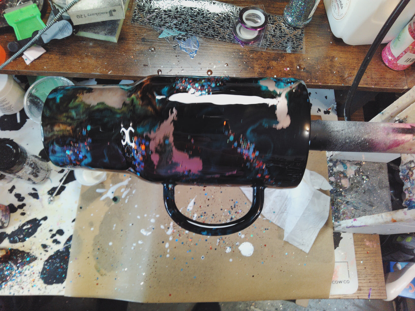 32 oz Travel Mug - western