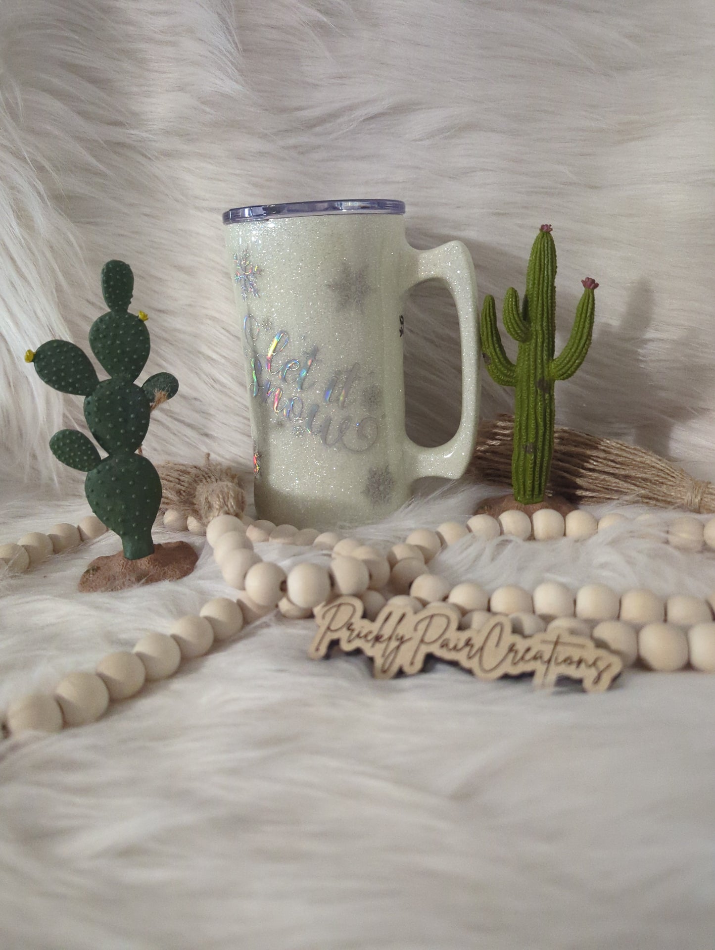 20oz Beer/Coffee Mug- Snowman