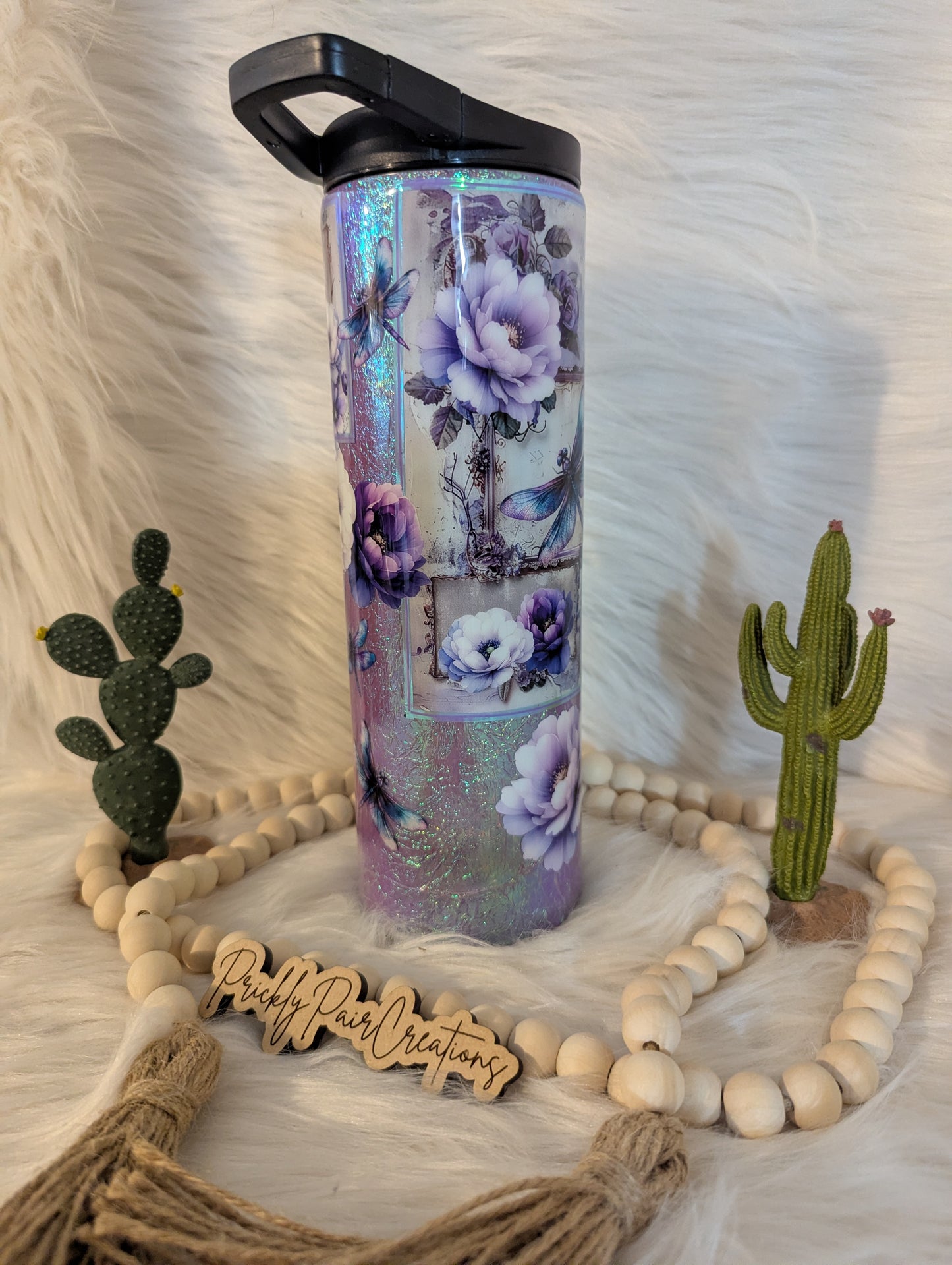 #20 30oz Duo Skinny- Dragonfly Opal