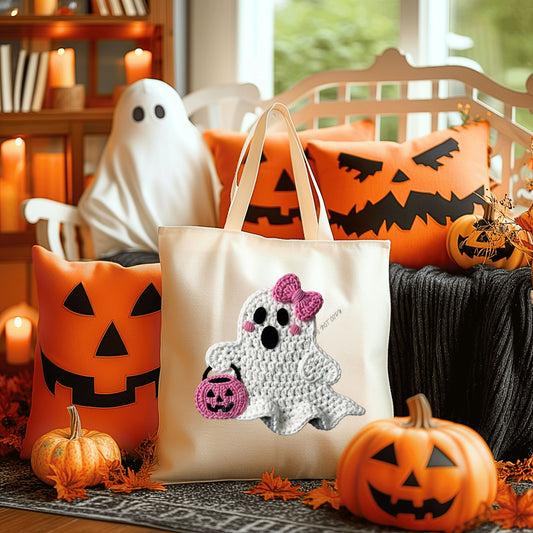 Kids Spooky Canvas Bag