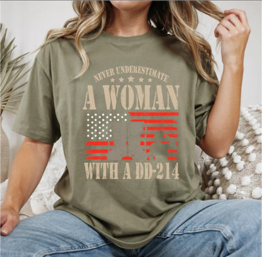 Never Underestimate a Woman With a DD-214