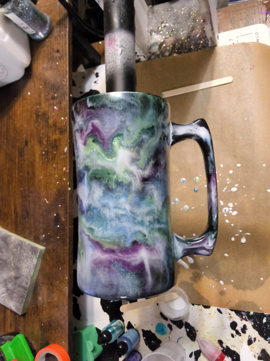 20oz Beer/Coffee Mug- Spring Fling
