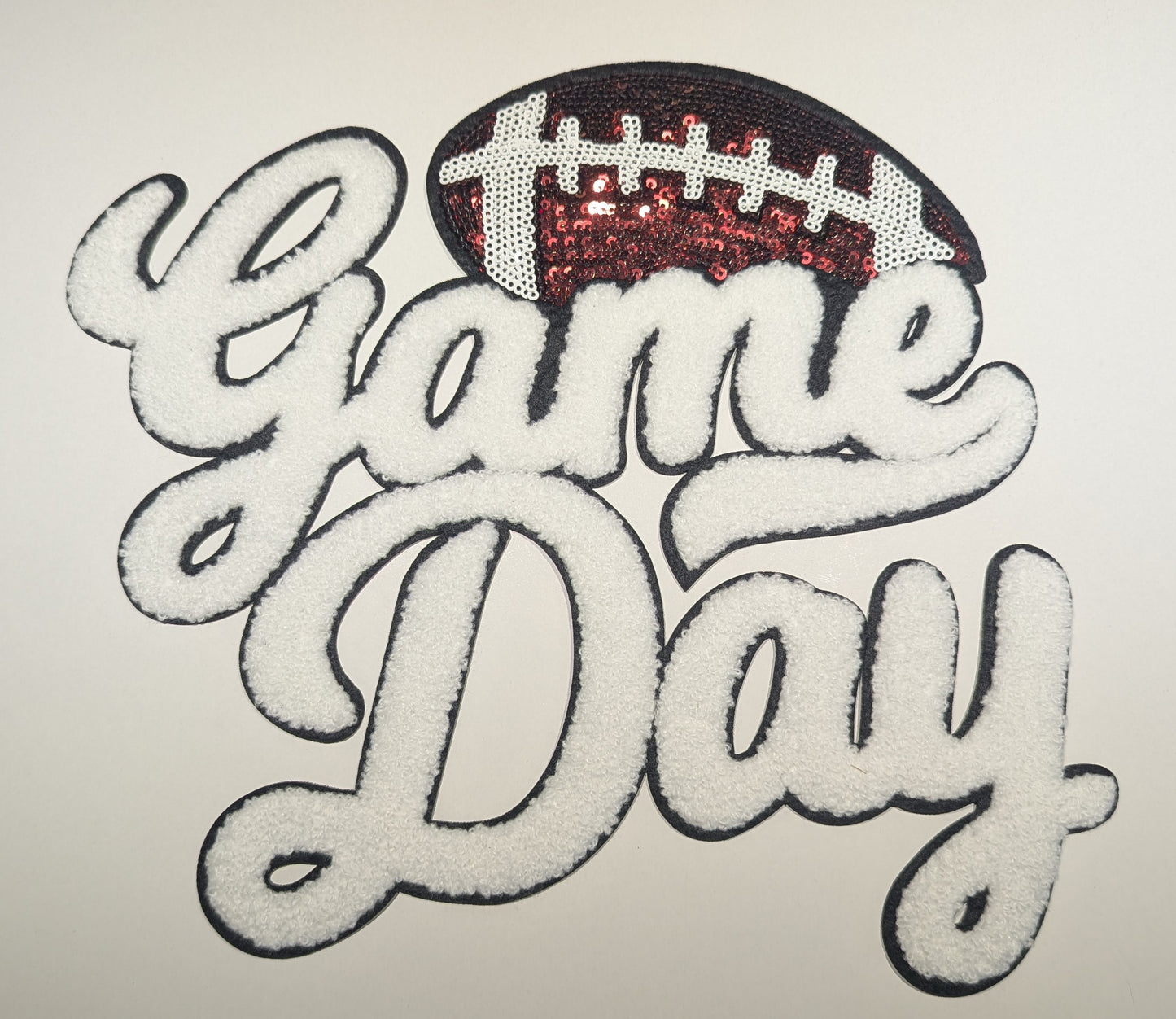 Game Day- Chenille Patch