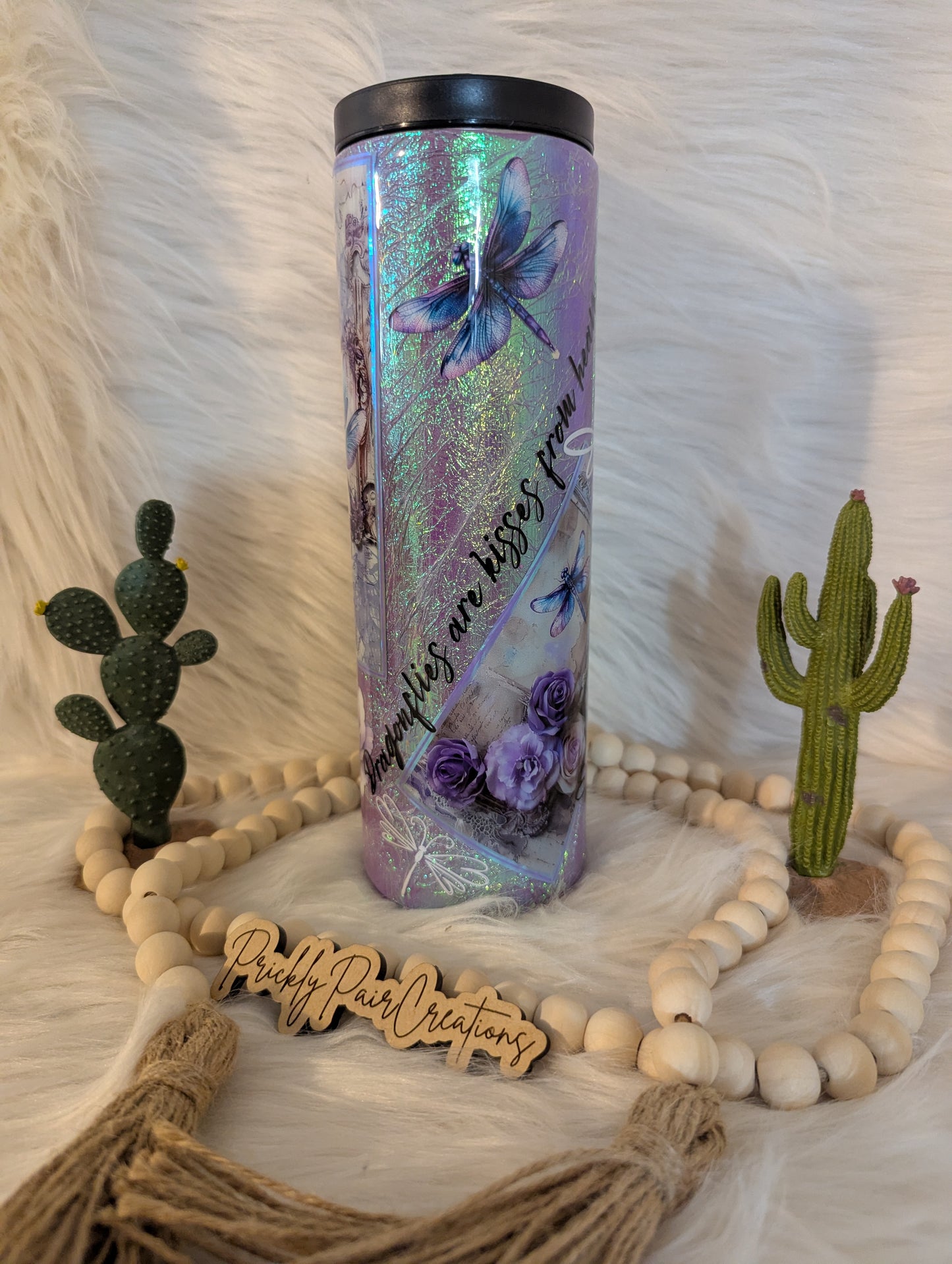 #20 30oz Duo Skinny- Dragonfly Opal