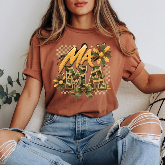 Mama Checkered Camo