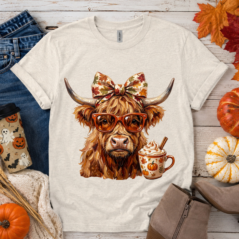 Pumpkin Spice Cow