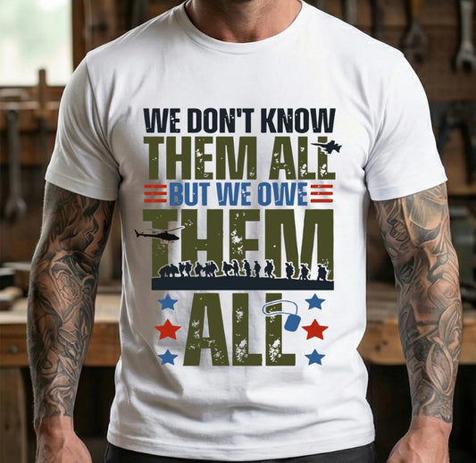 We Don't Know Them All