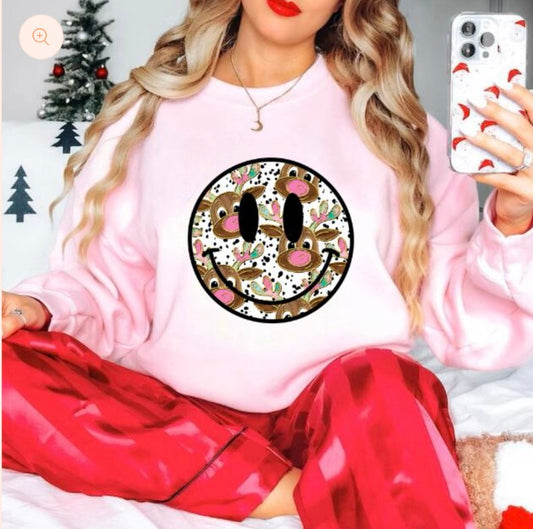 Reindeer Smiley
