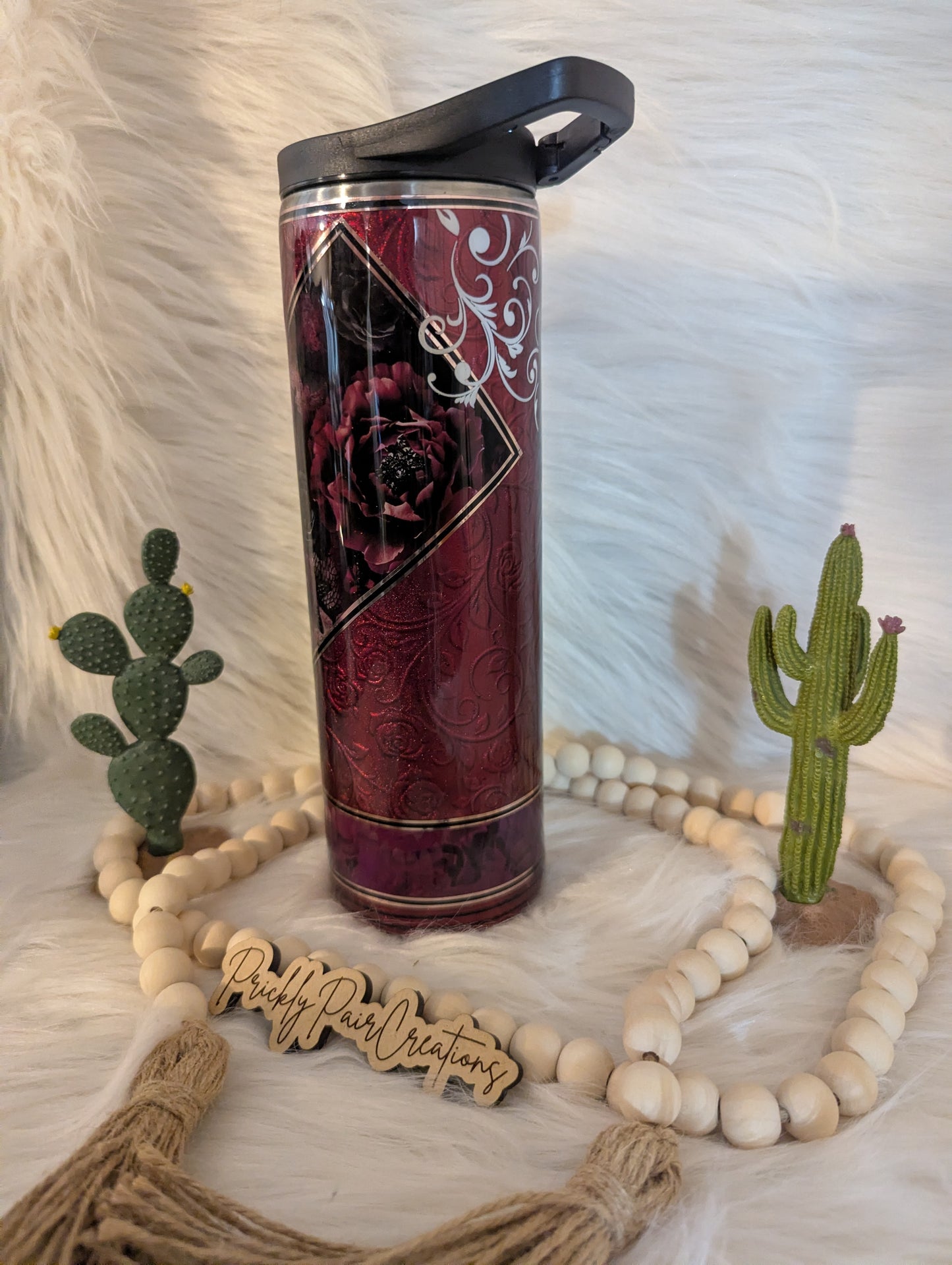 #52 30oz Duo Skinny- Mulan Rouge