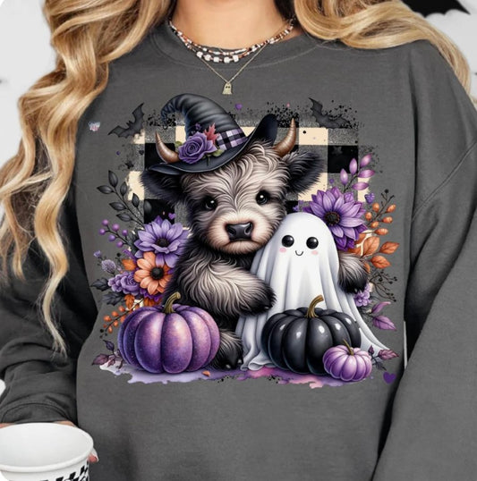 Purple Ghostie Cow